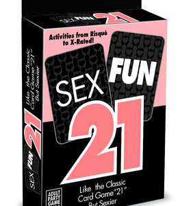 Sex Fun 21 Card Game Default Title