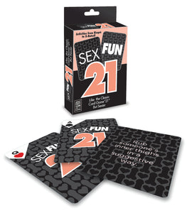 Sex Fun 21 Card Game Default Title