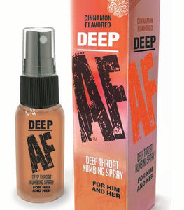 Deep Af Numbing Throat Spray Cinnamon Default Title
