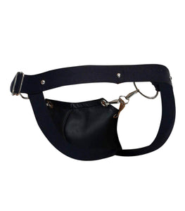 Male Basics Dngeon Snap Jockstrap Black O/s Default Title