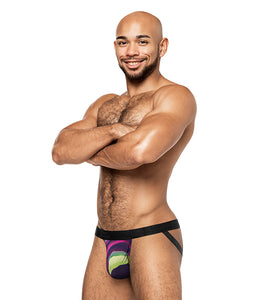 Galactic Print Strappy Jock