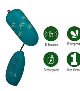 Budzee Rechargeable Wired Egg Pot Leaf Pattern Default Title