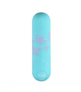 Julia Jessie Butterfly Pattern Rechargeable Mini Bullet Default Title