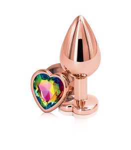 Rear Assets Rose Gold Heart Rainbow Medium