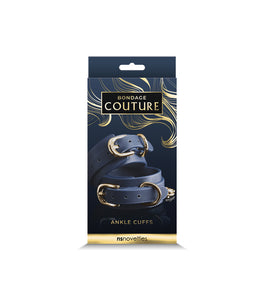 Bondage Couture Ankle Cuffs Blue