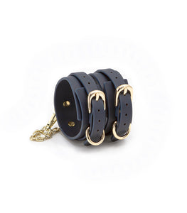 Bondage Couture Ankle Cuffs Blue