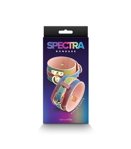 Spectra Bondage Ankle Cuffs Rainbow Default Title