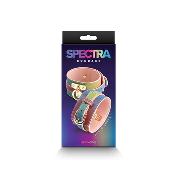 Spectra Bondage Ankle Cuffs Rainbow Default Title