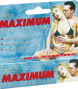 Extra Maximum Delay Lube Small .5oz Default Title