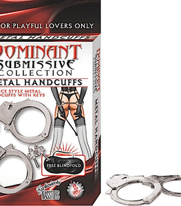 Dominant Submissive Metal Handcuffs Default Title
