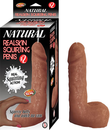 Natural Realskin Squirting Penis #2 Beige