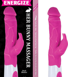 Energize Her Bunny Massager Pink Default Title