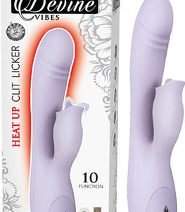 Devine Vibes Heat Up Clit Licker Lavender
