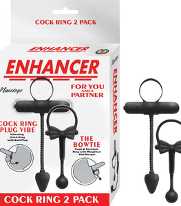 Enhancer Cockring 2pk Black Default Title
