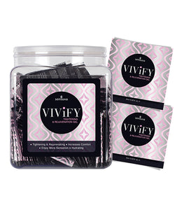 Vivify Tightening & Rejuvenation Gel 100 Pc Single Use Packet Tub Default Title