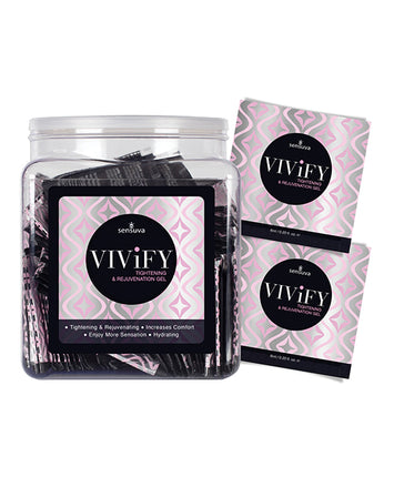 Vivify Tightening & Rejuvenation Gel 100 Pc Single Use Packet Tub Default Title