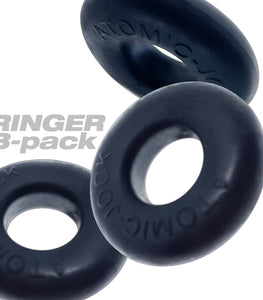 Ringer 3 Pk Cockring Night Default Title