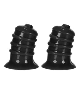 Hunkyjunk Elong Nipsuckers Black Default Title