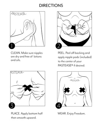 Pastease Clover 'fuck Me Im Irish' Nipple Pasties Default Title