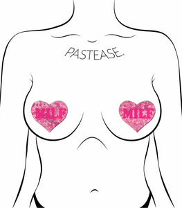 Pastease Love Milf Neon Pink Disco Heart Default Title