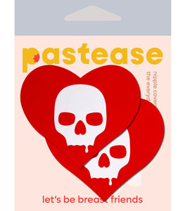 Pastease Sullen Skull Red Hearts Default Title