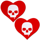 Pastease Sullen Skull Red Hearts Default Title