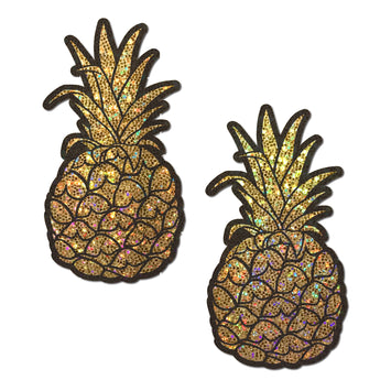 Pastease Glitter Pineapples Gold Default Title