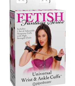Fetish Fantasy Universal Wrist & Ankle Cuffs Default Title