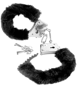 Fetish Fantasy Beginners Furry Cuffs Black Default Title