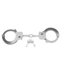 Fetish Fantasy Designer Metal Handcuffs Silver