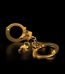 Fetish Fantasy Gold Metal Cuffs Default Title