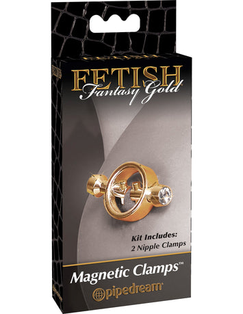 Fetish Fantasy Gold Magnetic Clamps Default Title