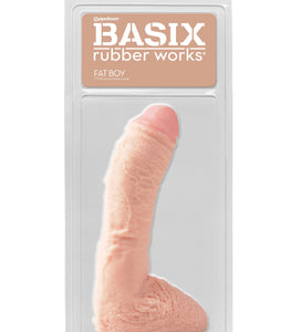 Basix Rubber Works Fat 10in Boy Flesh Default Title