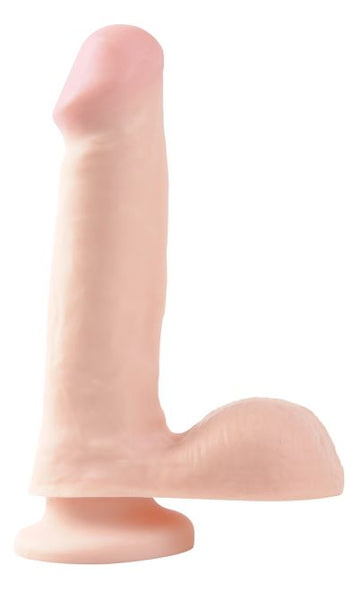 Basix Rubber Works Dong W/suction Cup Flesh