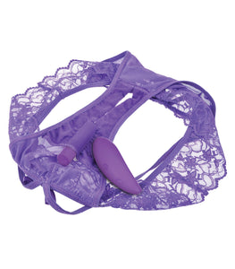 Fantasy For Her Crotchless Panty Thrill-her Default Title