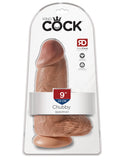 King Cock Chubby 9 " Tan