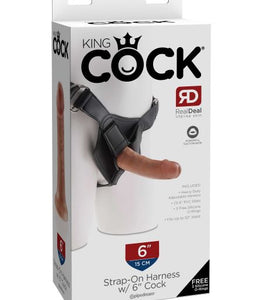 King Cock Strap On Harness Cock 