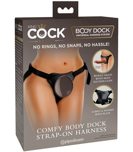 King Cock Elite Comfy Body Dock Strap On Harness Default Title