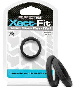 Perfect Fit Xact-fit #10 2 Pk Black(out Beg Jul) Default Title