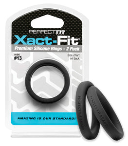 Perfect Fit Xact-fit #13 2 Pk Black Default Title