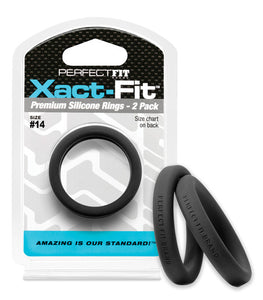 Perfect Fit Xact-fit #14 2 Pk Black Default Title