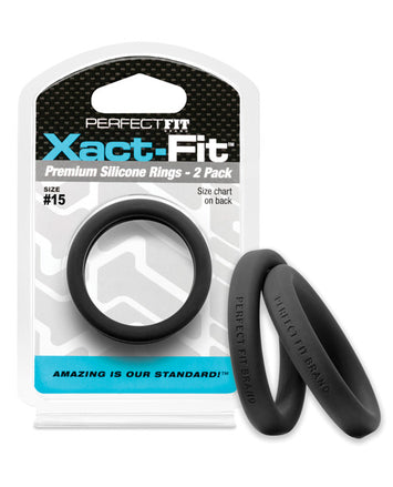 Perfect Fit Xact-fit #15 2 Pk Black Default Title