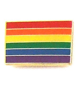 Lapel Pin Rainbow Flag Default Title