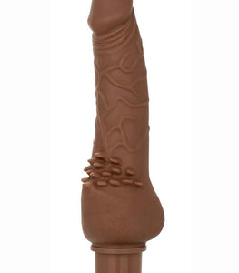 Rechargeable Power Stud Cliterrific Brown