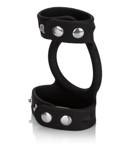 Tri Snap Cock & Ball Cage Silicone Default Title