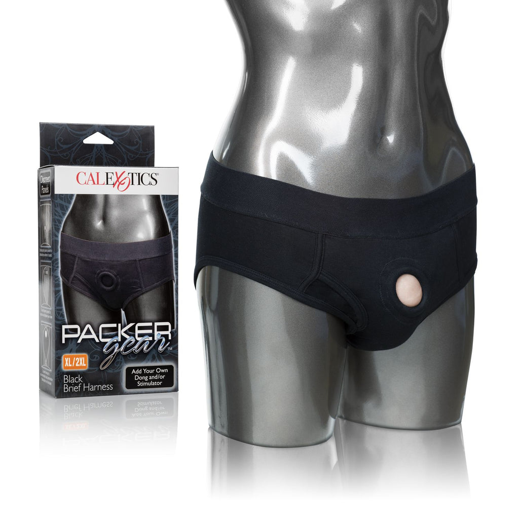 Packer Gear Black Brief Harness
