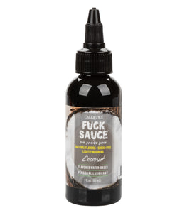 Fuck Sauce Coconut Flavored Lube 2 Oz Default Title