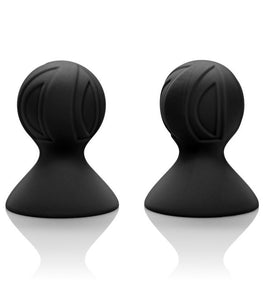 Nipple Play Silicone Pro Nipple Suckers Black