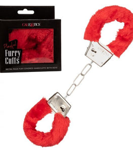 Playful Furry Cuffs Red Default Title