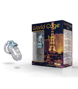 Vegas World Cage Kit Clear 85mm Cock Cage Default Title